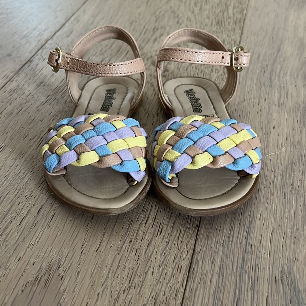 Leather Girls Sandals - Picture 5 of 5